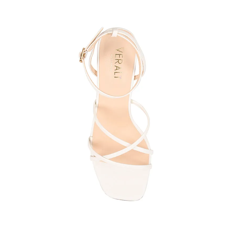 Penelope Strappy Sandals - Chalk White sold by Verali product image thumbnail 4