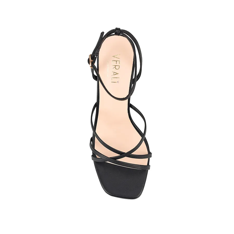 Penelope Strappy Sandals - Black sold by Verali product image thumbnail 4