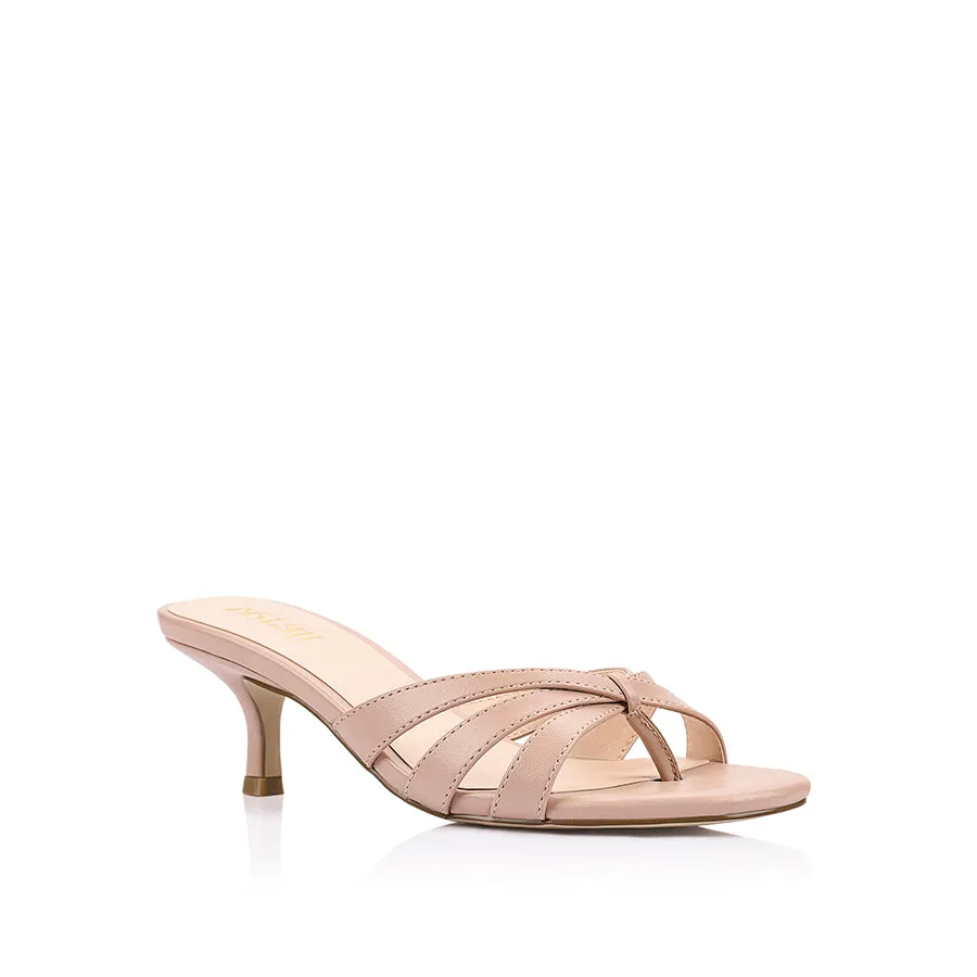 Beau Kitten Heel Thongs - Dusty Pink sold by Verali product image thumbnail 2