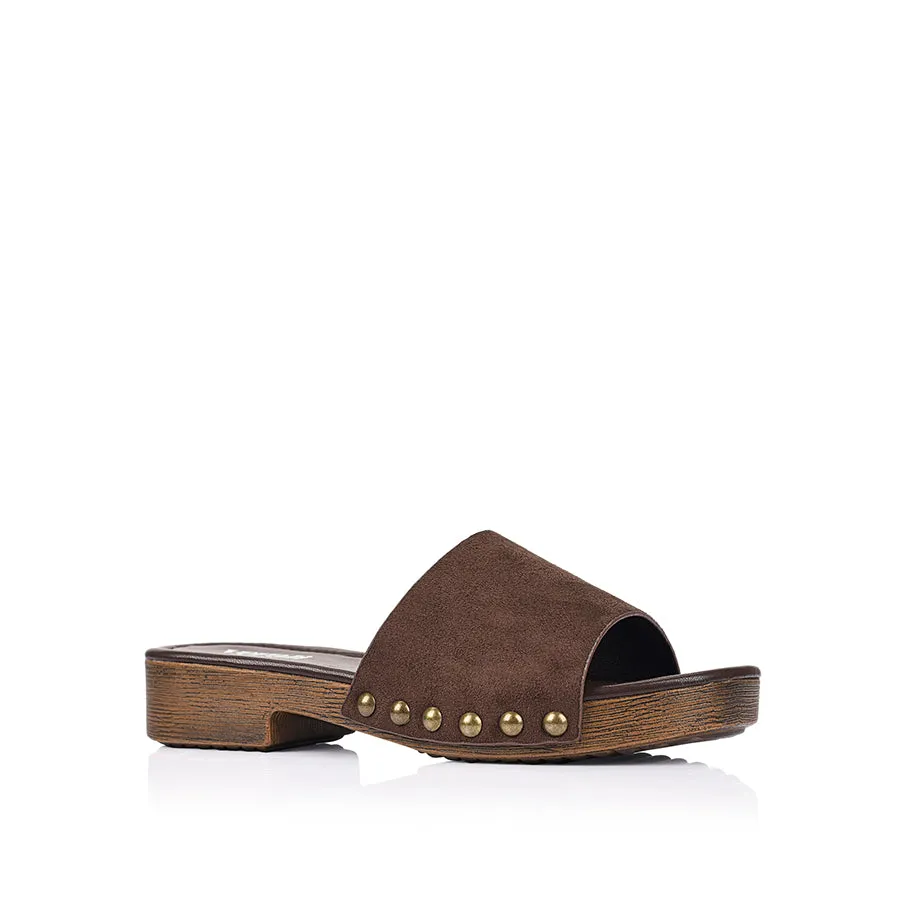 Chester Clogs - Chocolate Brown Micro sold by Verali product image thumbnail 2
