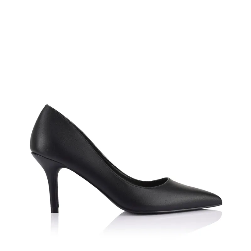 Lewis Stiletto Heel Pumps - Black sold by Verali