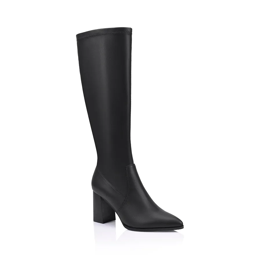 Marlo Knee High Boots - Black sold by Verali product image thumbnail 2