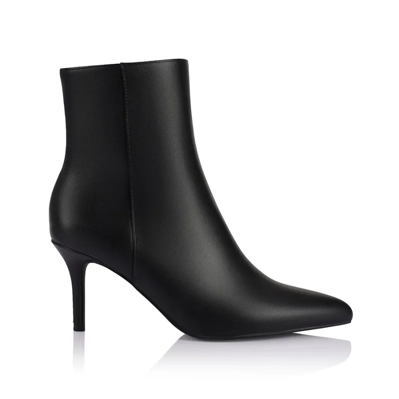 Beth Ankle Boots - Black sold by Verali