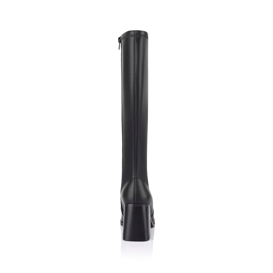 Liza Knee High Boots - Black sold by Verali product image thumbnail 4