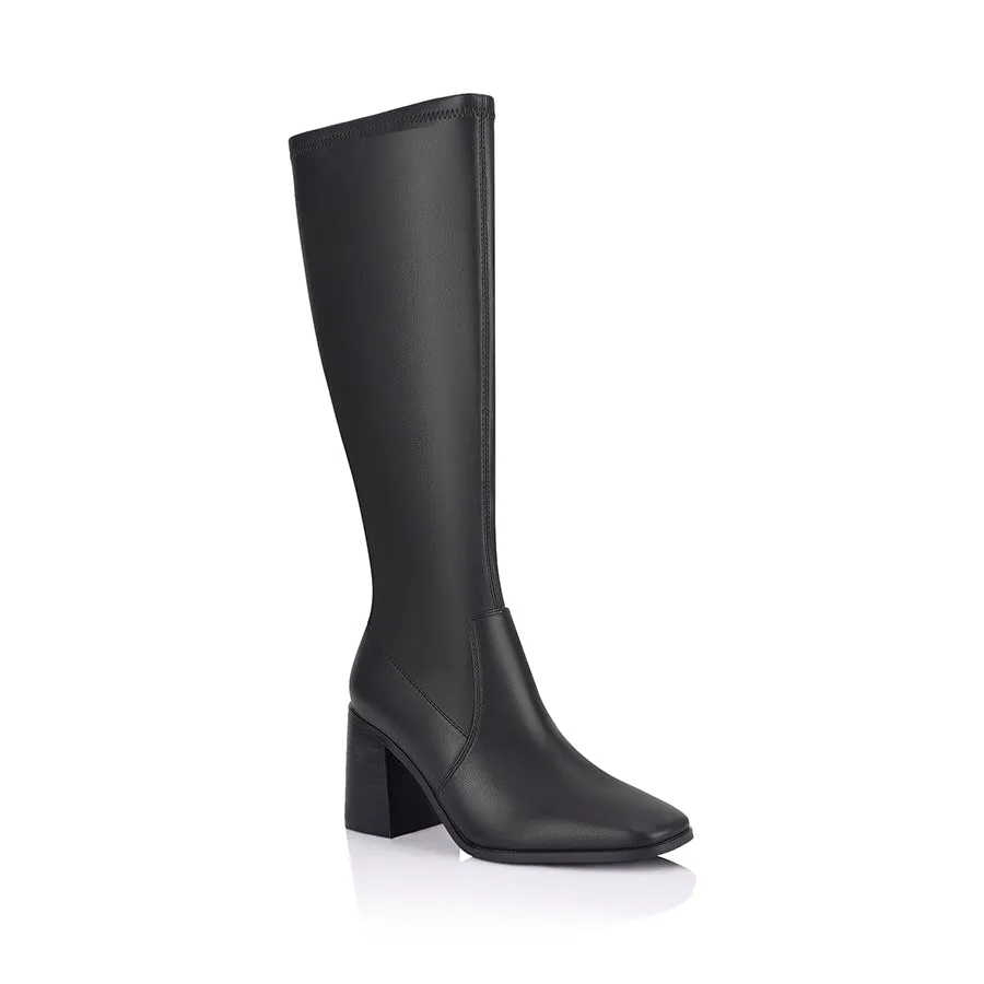Liza Knee High Boots - Black sold by Verali product image thumbnail 3