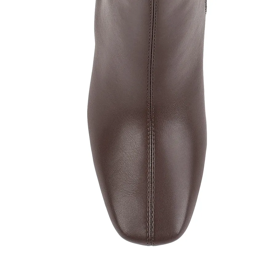 Imogen Knee High Boots - Chocolate Brown sold by Verali product image thumbnail 4