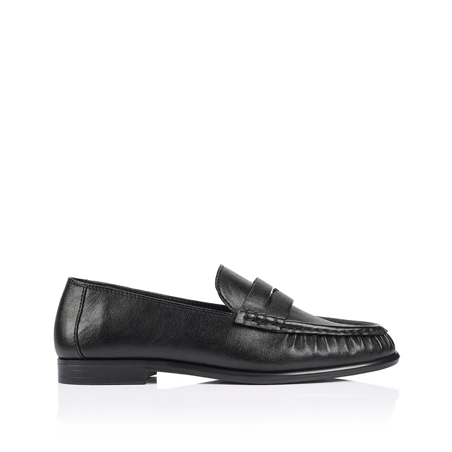 Angel Loafers - Black Crinkle sold by Verali