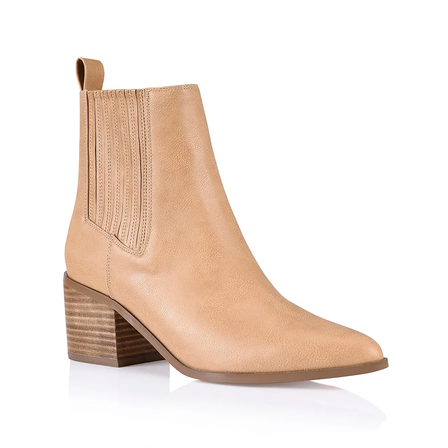 Fillipin Chelsea Ankle Boots - Caramel Softee sold by Verali product image thumbnail 2