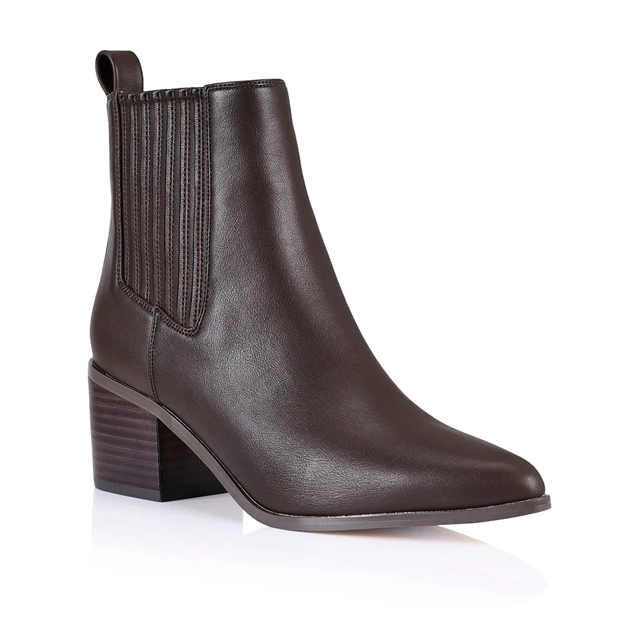 Fillipin Chelsea Ankle Boots - Brown Softee sold by Verali product image thumbnail 2