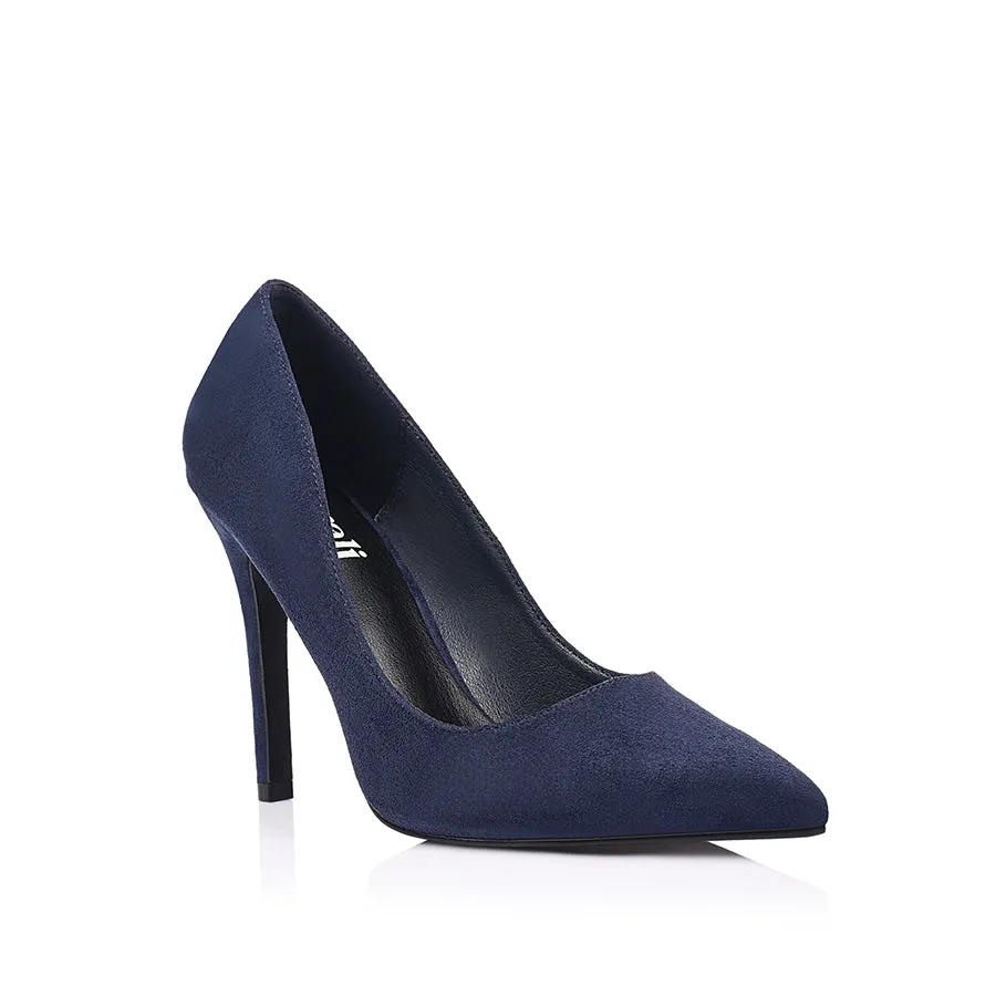 Mikayla Stiletto Heel Pumps - Navy Blue Micro sold by Verali product image thumbnail 2