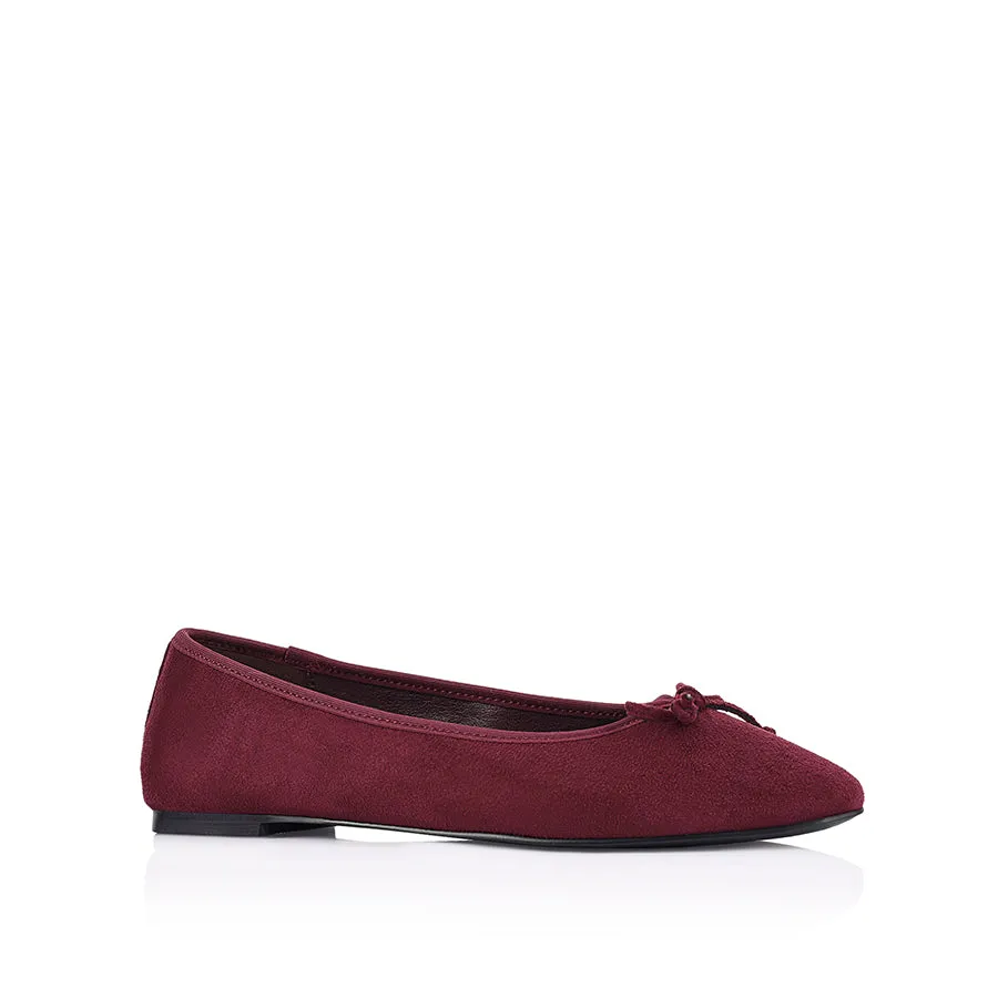 Eugenie Ballet Flats - Berry Red Micro sold by Verali product image thumbnail 2