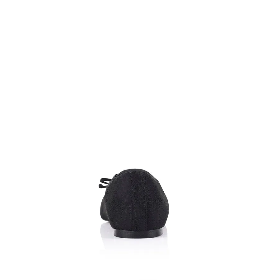 Eugenie Ballet Flats - Black Micro sold by Verali product image thumbnail 3