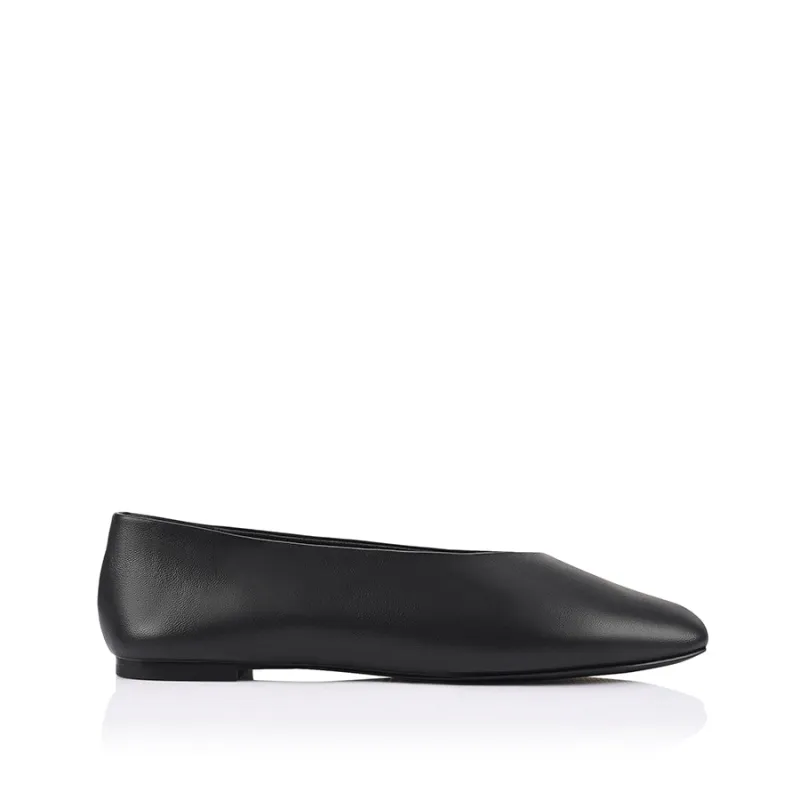 Euan Ballet Flats - Black made by Verali