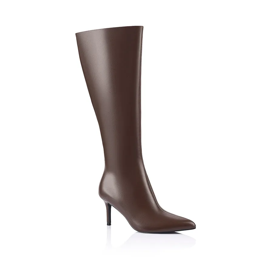 Bessie Tall Boots - Chocolate Brown sold by Verali product image thumbnail 2