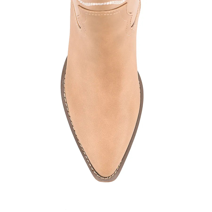 Bentley Cowboy Boots - Biscuit sold by Verali product image thumbnail 4