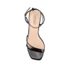 Kimmy Slim Strappy Heels - Black Patent sold by Verali