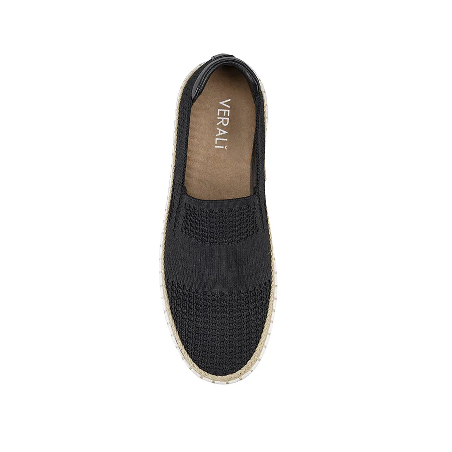 Queen Slip On Sneakers - Black Knit sold by Verali product image thumbnail 5