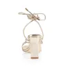 Killer Strappy Heels - Champagne Metallic sold by Verali