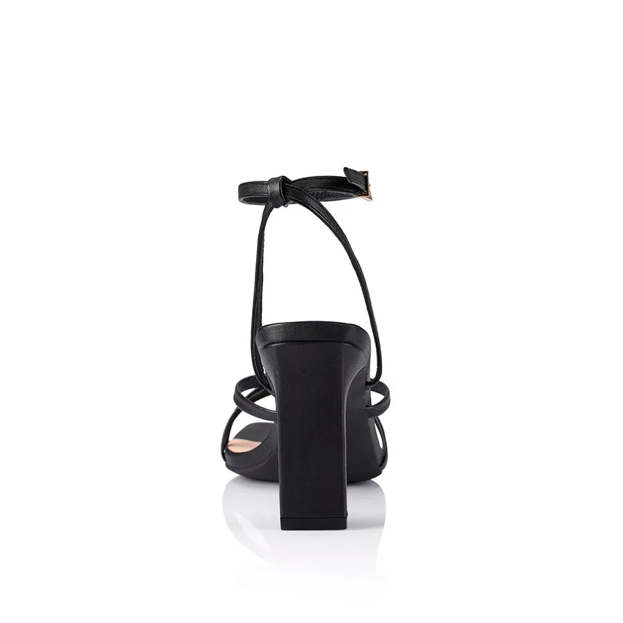 Kipp Strappy Heels - Black sold by Verali product image thumbnail 3