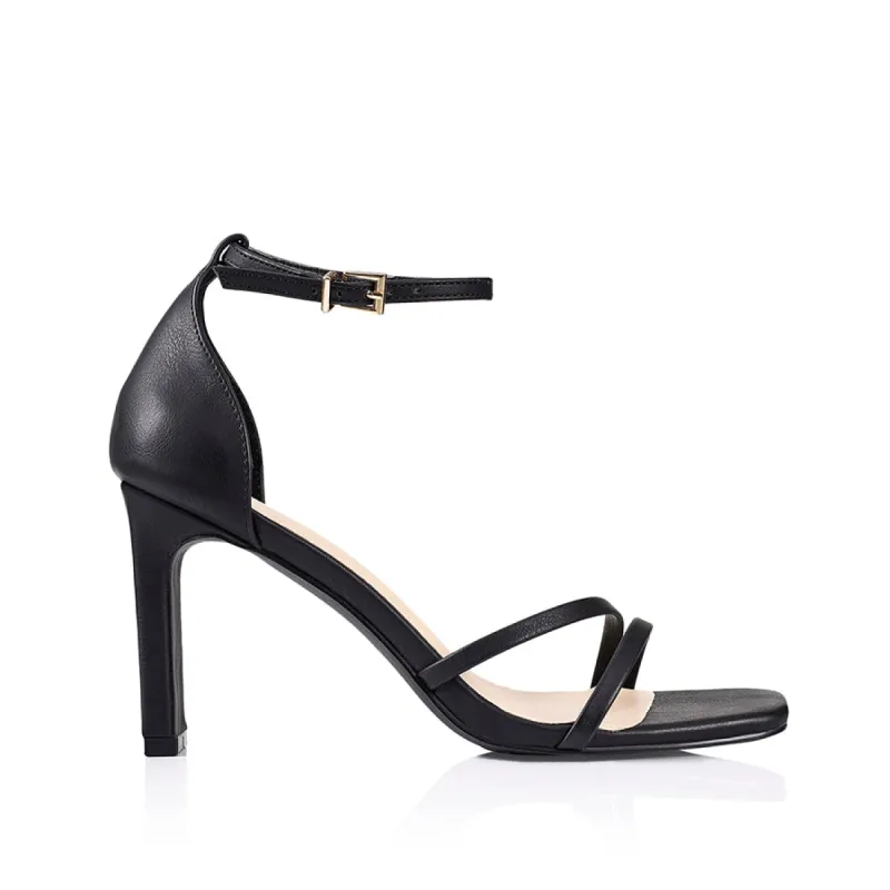 Kimberly Block Heel Sandals - Black Softee sold by Verali