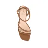 Nadia Block Heel Sandals - Tan sold by Verali