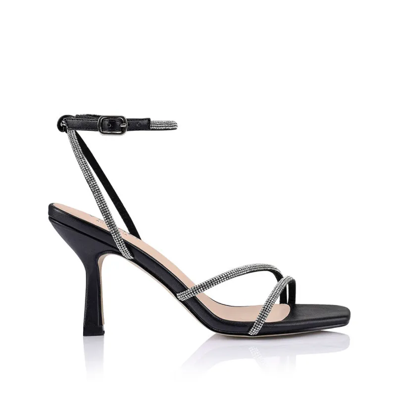 Pepper Strappy Sandals - Black sold by Verali