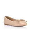 Ballerina Ballet Flats - Nude Smooth sold by Verali