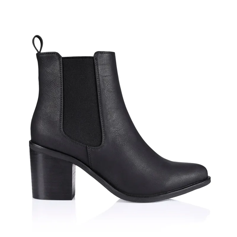 Samantha Chelsea Boots - Black Softee sold by Verali