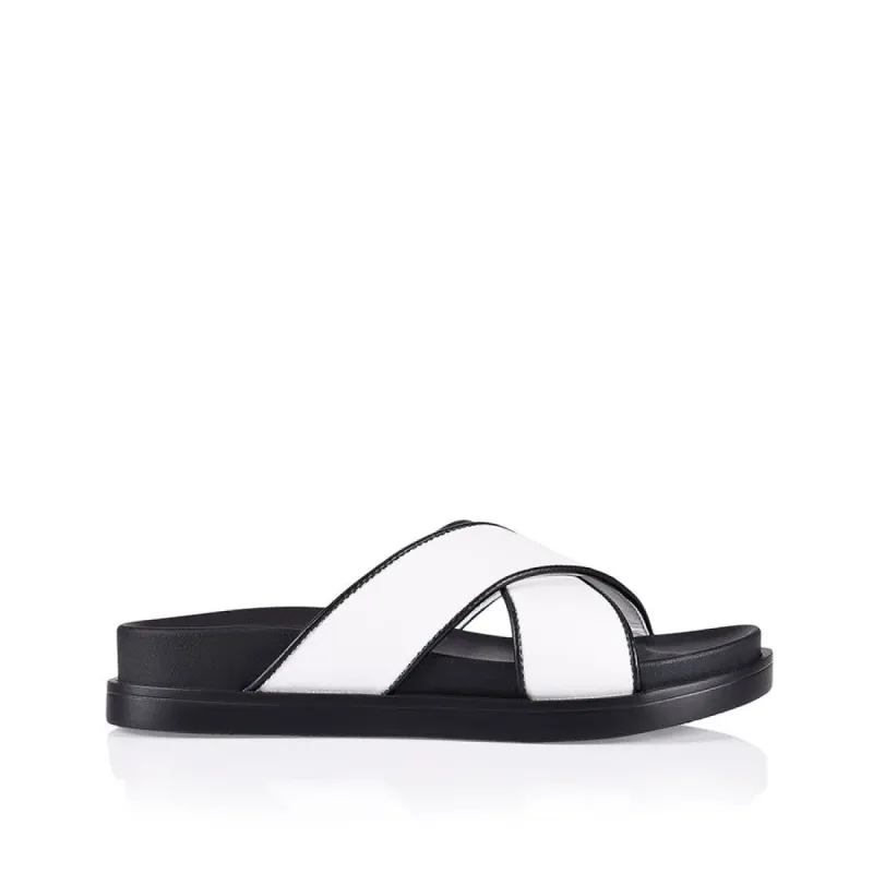 Osher Chunky Slides - White Smooth sold by Verali
