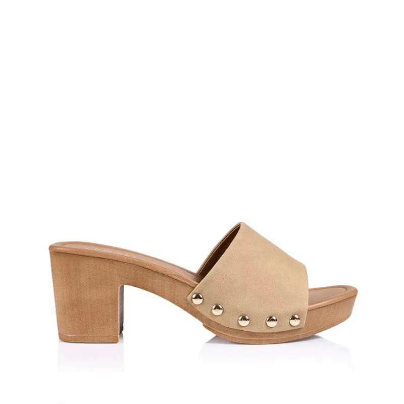 Lucila - Beige Nubuck sold by Verali