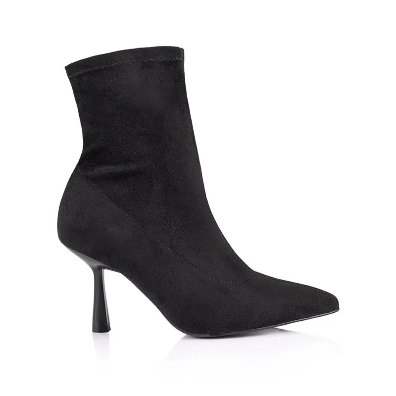 Mia Boots - Black Micro sold by Verali