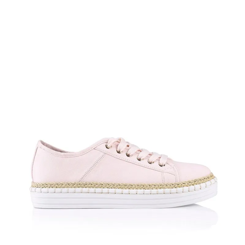 Queenbee Canvas Sneakers - Blush sold by Verali
