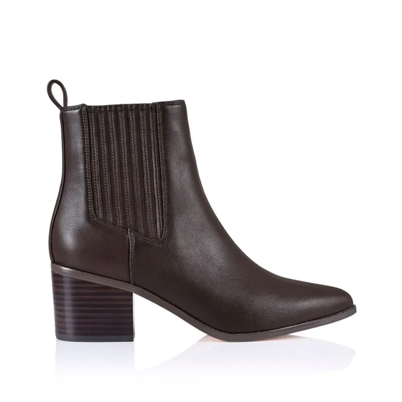 Fillipin Chelsea Ankle Boots - Brown sold by Verali