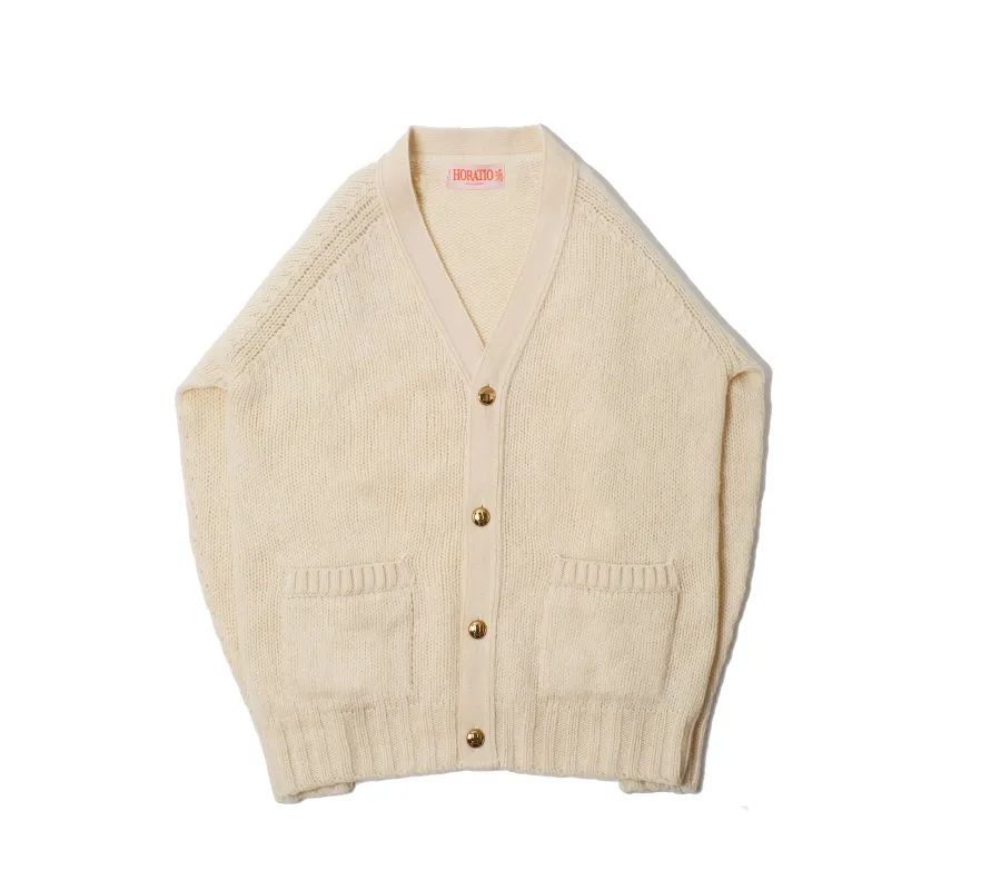 Chevallier Cardigan - Vanilla made by Horatio London