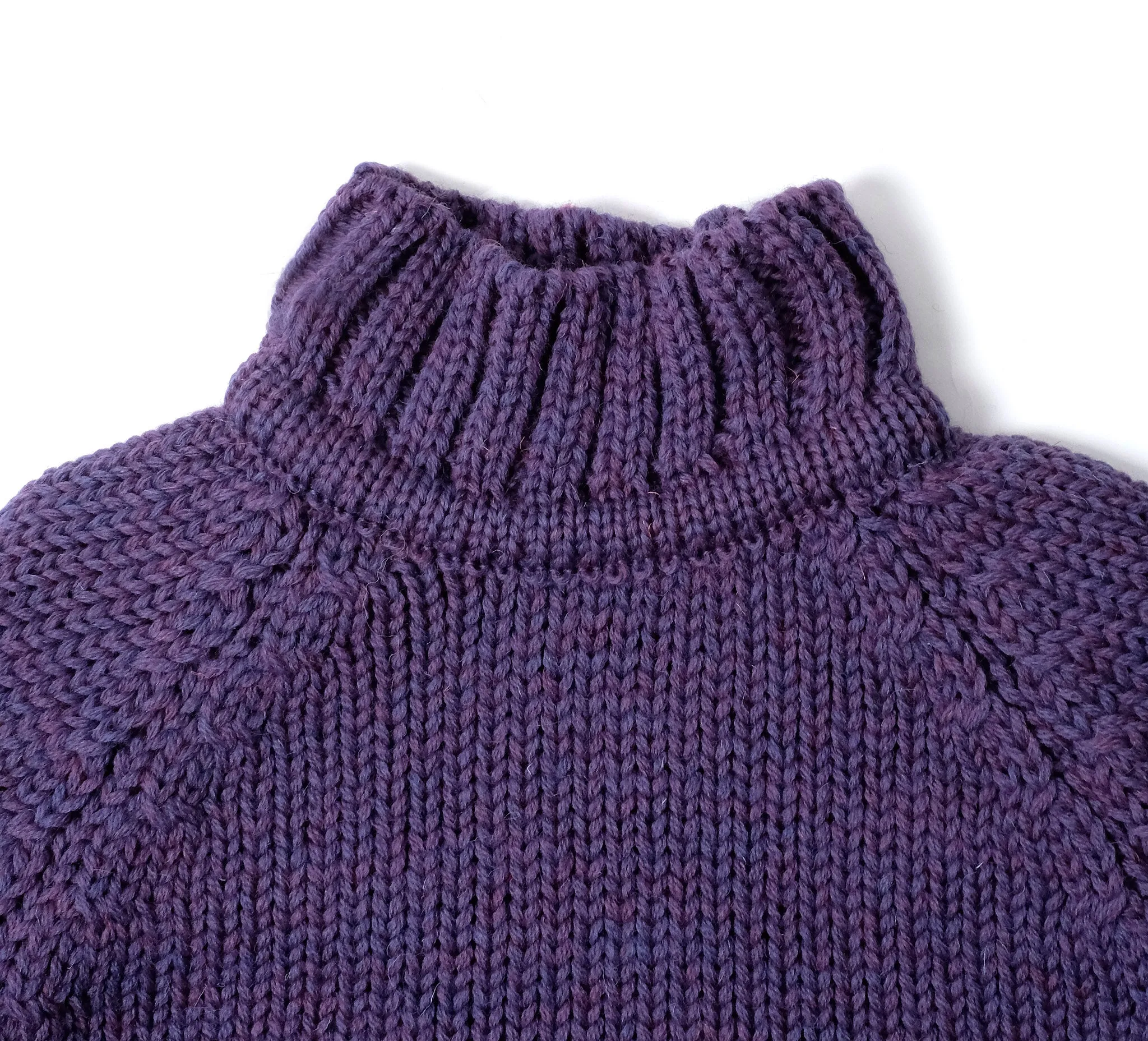 Glenbarr Turtleneck - Plum sold by Horatio London product image thumbnail 2