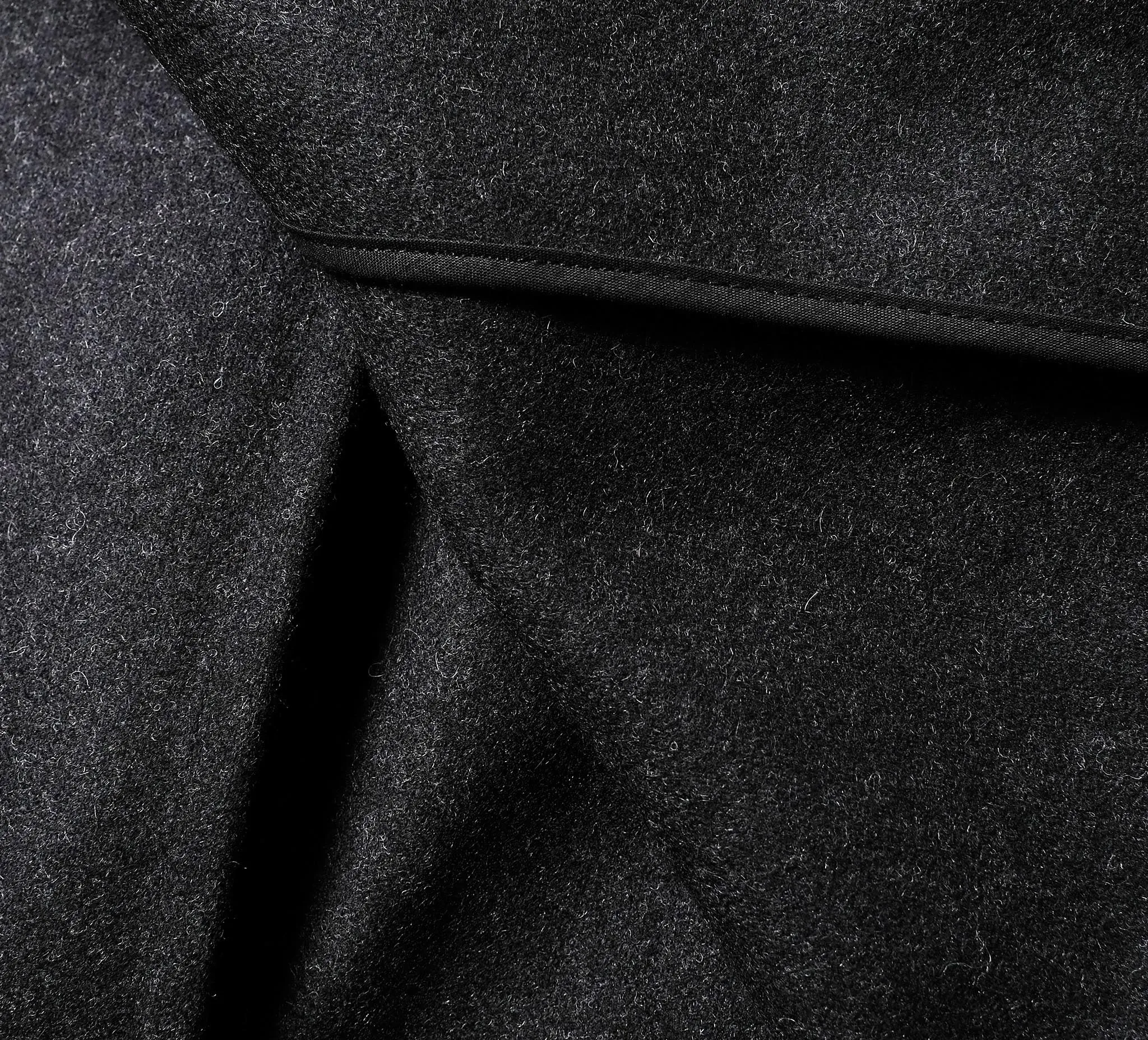 Ossington Great Coat - Charcoal sold by Horatio London product image thumbnail 5