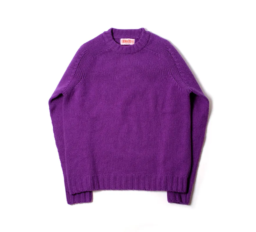 Mulben Crewneck - Purple sold by Horatio London