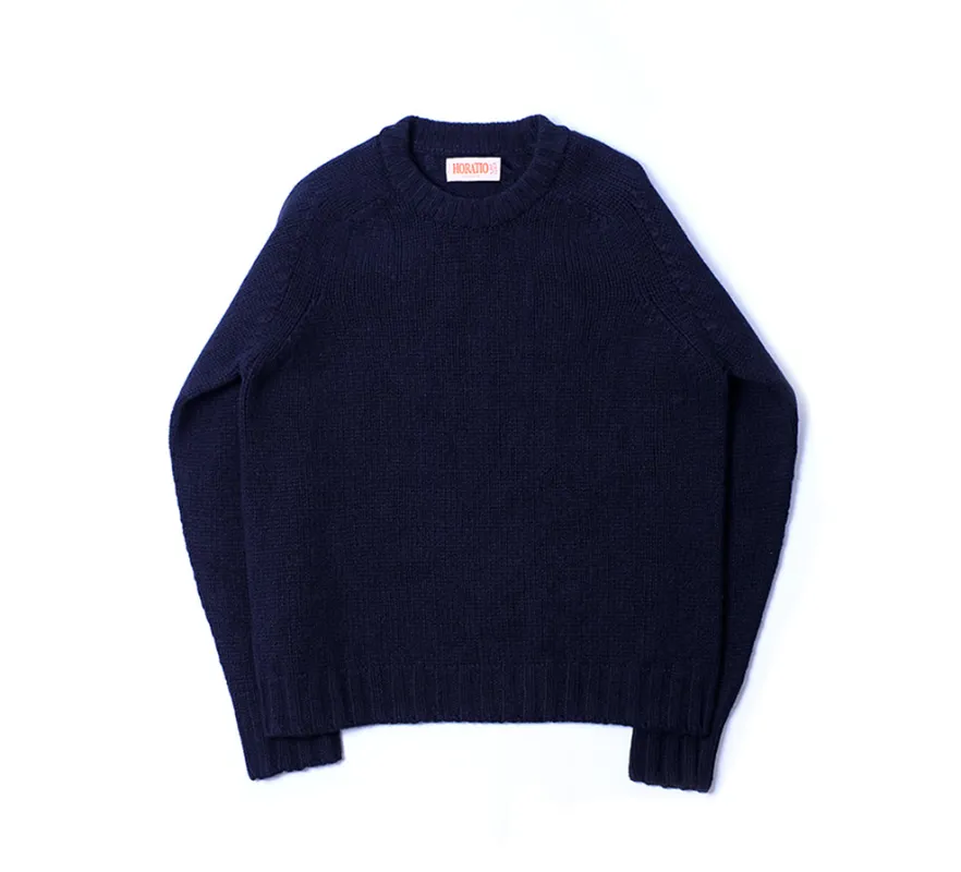 Mulben Crewneck - Navy made by Horatio London