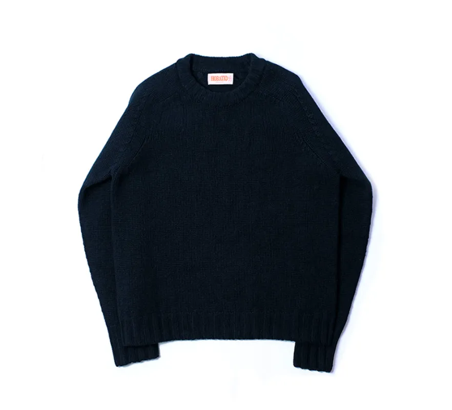 Mulben Crewneck - Black sold by Horatio London
