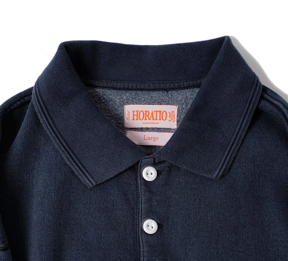 Lindon Rugby Sweatshirt - Navy sold by Horatio London product image thumbnail 2