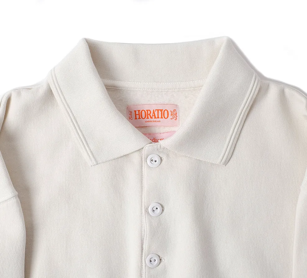 Lindon Rugby Sweatshirt - Ecru sold by Horatio London product image thumbnail 2