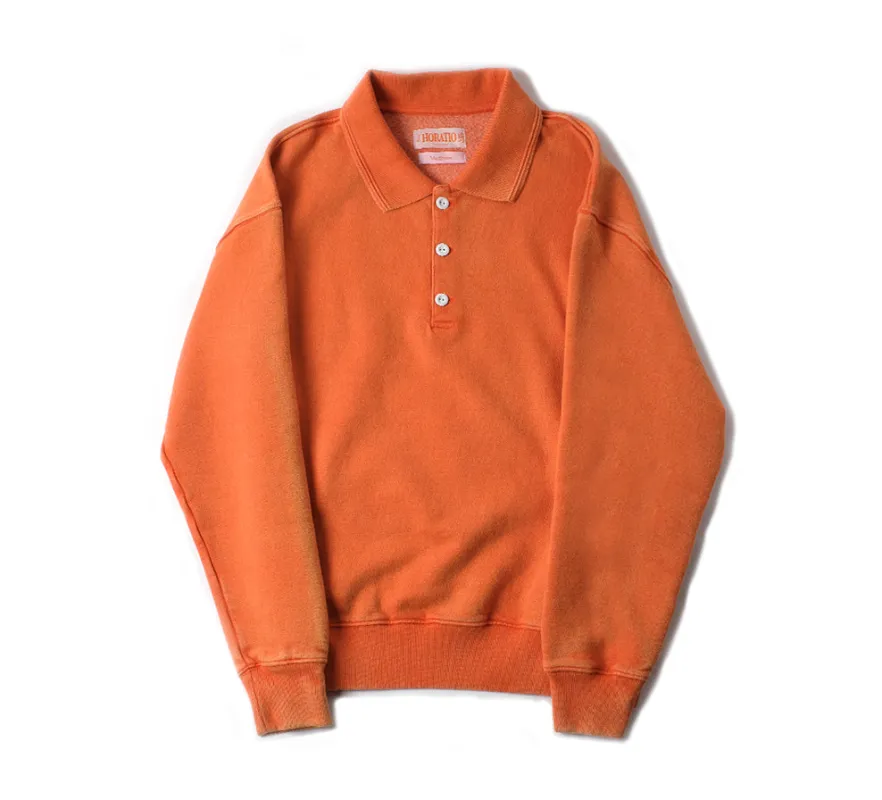 Lindon Rugby Sweatshirt - Orange sold by Horatio London