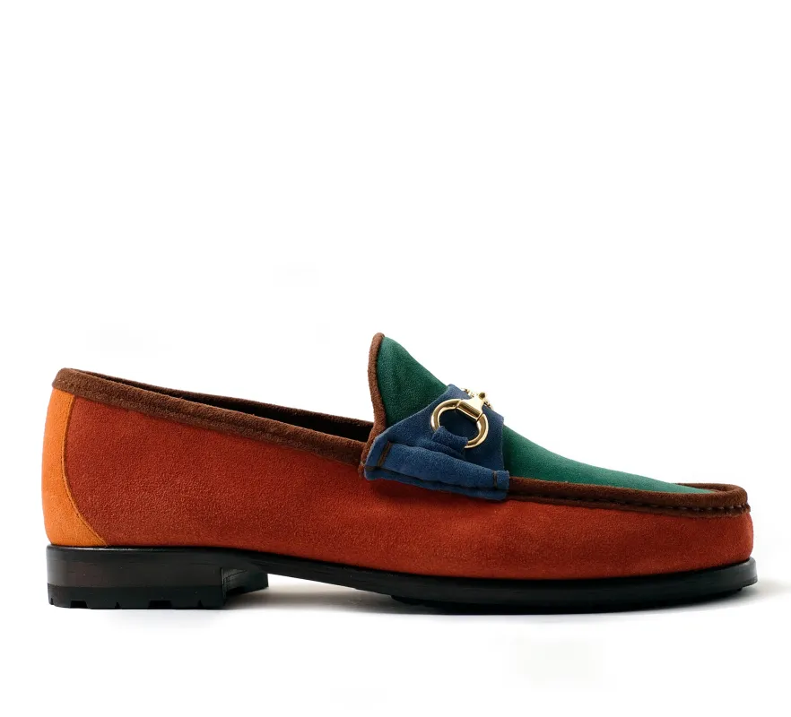 Beaufoy Ranger Loafer - Multi Suede made by Horatio London