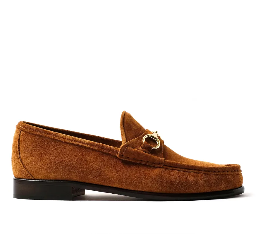 Beaufoy Loafer - Snuff Suede sold by Horatio London