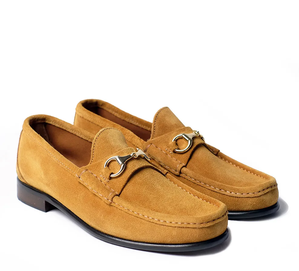 Unlined Beaufoy Loafer - Tan Suede sold by Horatio London product image thumbnail 2