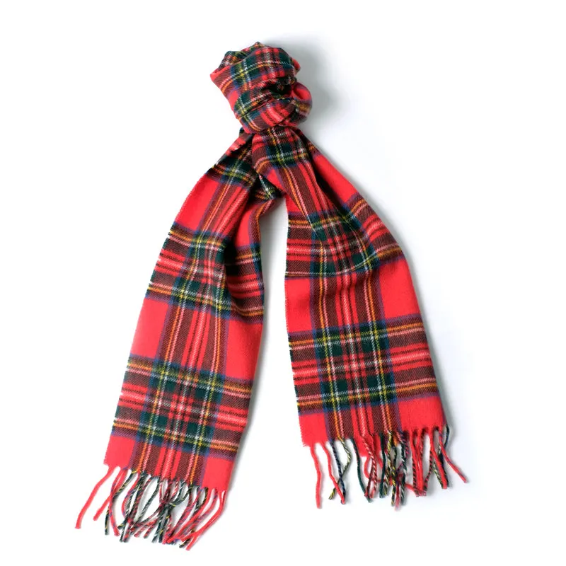 Tartan Scarf - Royal Stewart sold by Horatio London