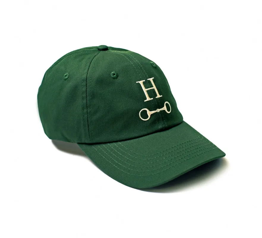 Snaffle Cap - Racing Green sold by Horatio London