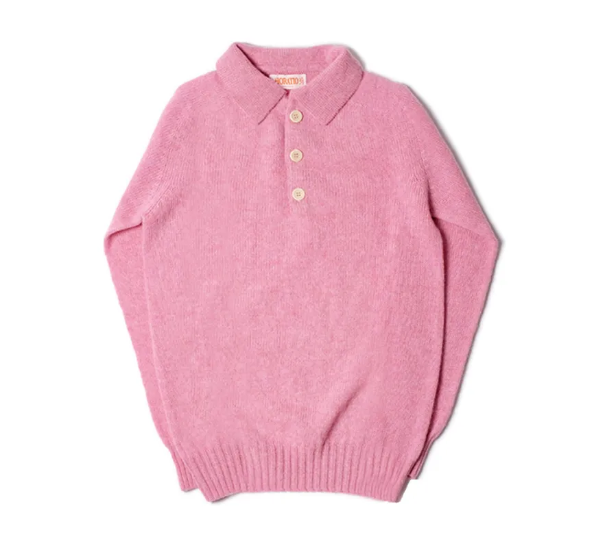 Kowdray Shaggy Polo - Pink made by PINK Victoria's Secret