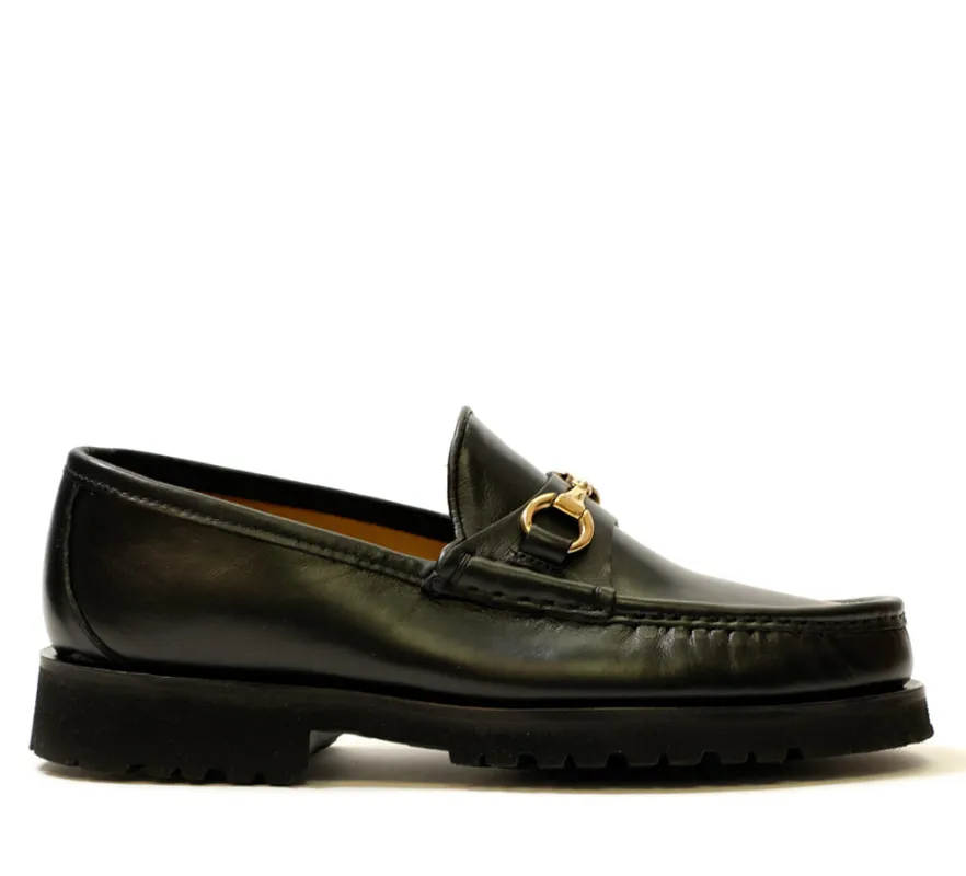 Beaufoy Adventurer Loafer - Black Calf sold by Horatio London