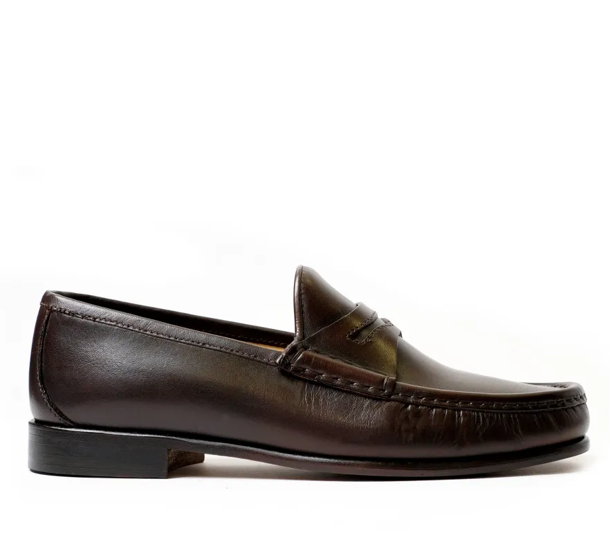 Hale Loafer - Dk Brown Calf sold by Horatio London